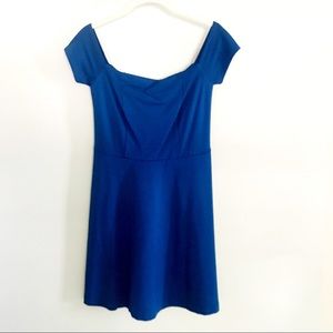 Free People Royal Blue Dress